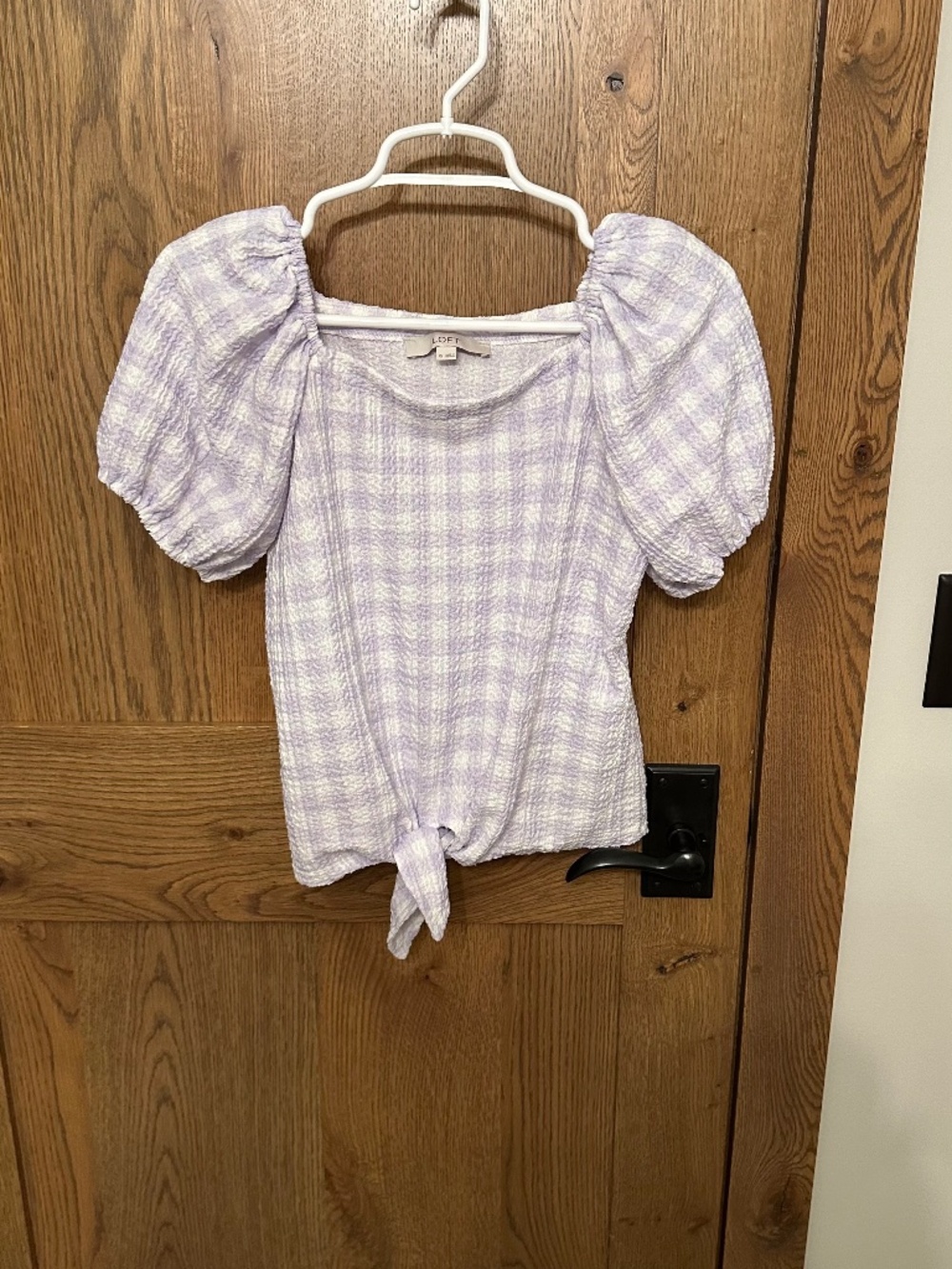 Loft Gingham Blouse